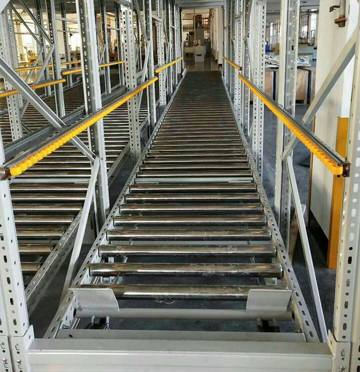 九游体育：重力式货架_重力货架图片_式厂家-仓储-仓储穿梭自动化立体库厂家——南京能达(图3)