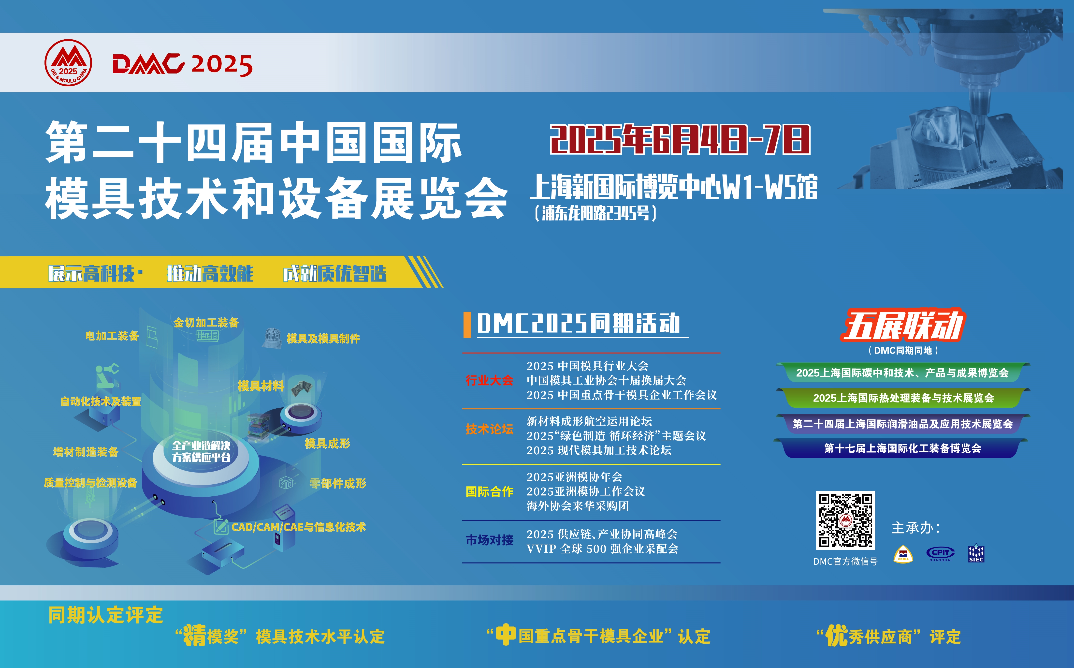 九游体育：DMC2025第二十四届中国国际模具技术和设备展览会(图1)