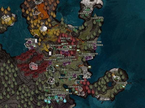 九游体育：《光与影：33号远征队》全要素中文标识互动地图(图1)