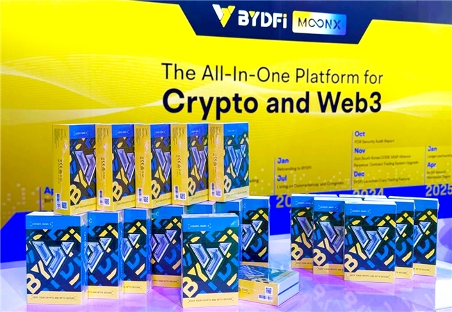 九游体育：BYDFi携手Ledger推出限量版硬件钱包于TOKEN2049迪拜限量发放(图1)